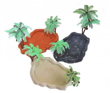 Swimming Crab Pools with 2 Palm Trees